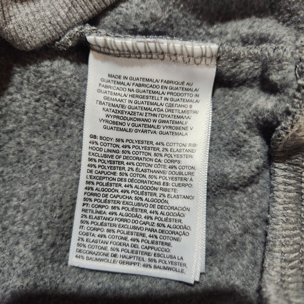 The North Face Mens Sweatshirt Hoodie Size XL Pullover Gray - Picture 4 of 5